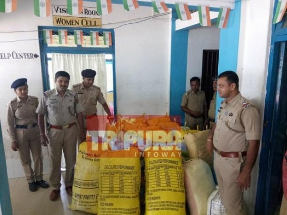 Ganja worth Rs. 8 lakh recovered by Khowai Police